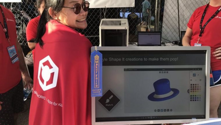 SOLIDWORKS Apps for Kids Wins Editor’s Choice Award at NYC Maker Faire