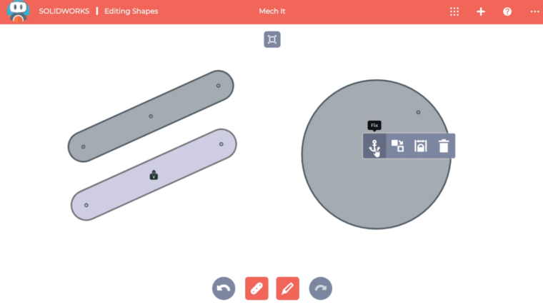 SOLIDWORKS Apps for Kids How-To: Editing Shapes