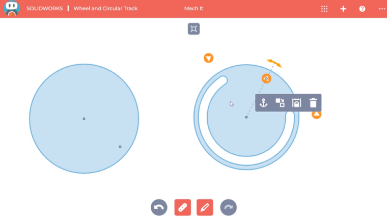 SOLIDWORKS Apps for Kids How-To: Wheels and Circular Tracks
