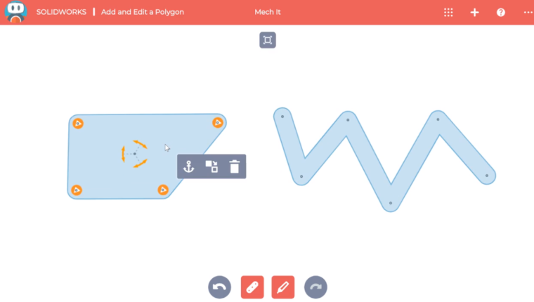 SOLIDWORKS Apps for Kids How-To: Polygon Shape Connector