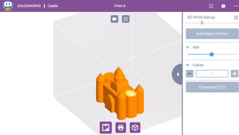 SOLIDWORKS Apps for Kids How-To: 3D Print a Shape It Creation