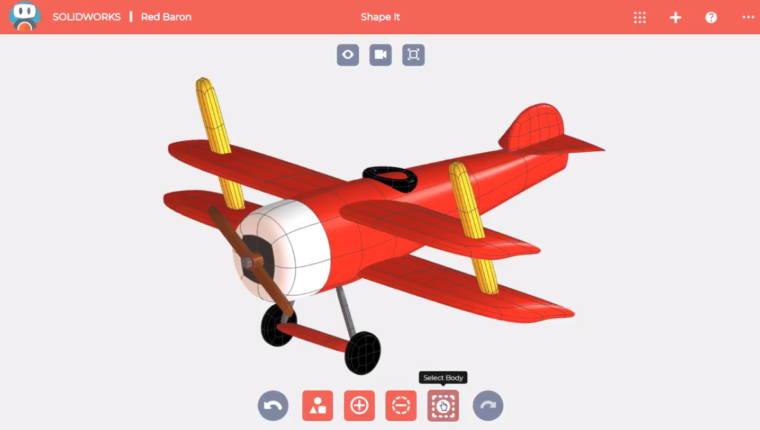 SOLIDWORKS Apps for Kids How-To: Selecting Bodies